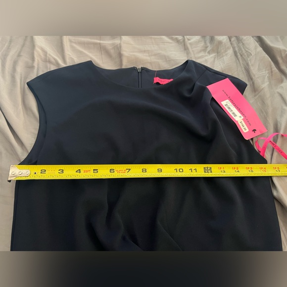 NWT Betsey Johnson Navy Blue Dress, Size 10 - Picture 5 of 7